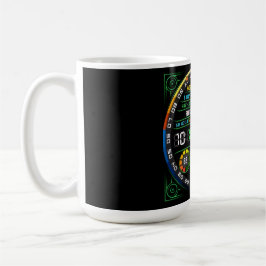 Caneca De Café Coffee Mug with a Humorous Digital Design