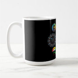 Caneca De Café Coffee Mug with a Humorous Digital Design