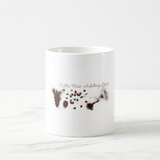 Caneca De Café Coffee Mug with Design.