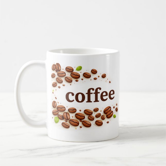 Caneca De Café Coffee or Tea Classic Mug (Esquerda)