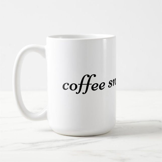 Caneca De Café Coffee Snob (Esquerda)