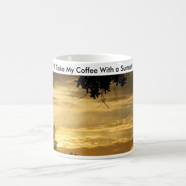 Caneca De Café Coffee With A Sunset - (Centro)