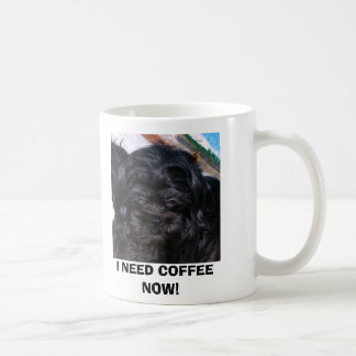 CANECA DE CAFÉ COFFEEHAMISH, EU PRECISO O CAFÉ AGORA!