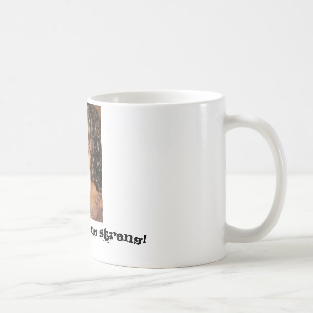 Caneca De Café coffy, quente, preto, e forte! (Direita)