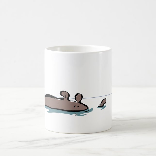 Caneca De Café cofre forte na água (Centro)