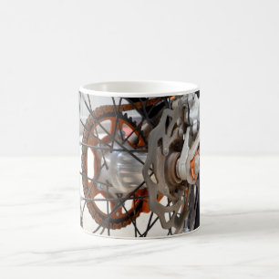 Caneca De Café Cog De Roda Motomomotocicleta De Camisa, Coffee Mu