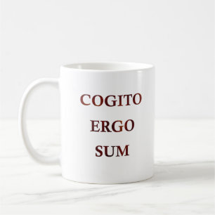 Caneca De Café Cogito ergo sum
