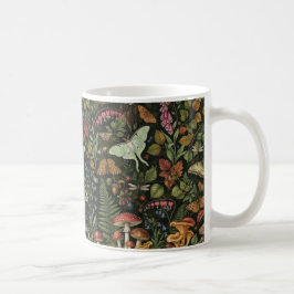 Caneca De Café Cogumelo da Floresta Mística 