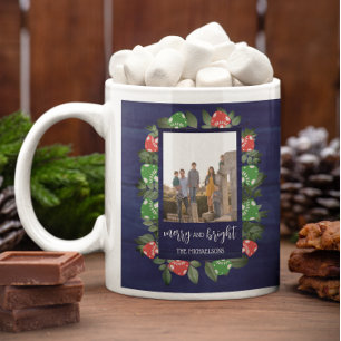 Caneca De Café Cogumelos Russos Woodland Whimsical Natal