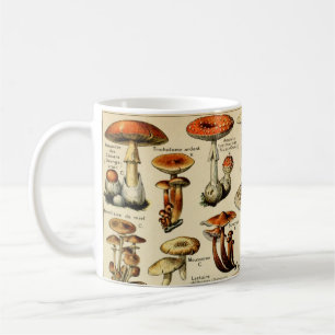 Caneca De Café Cogumelos Vintage e Fungi #3 Coffee Mug