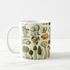 Caneca De Café Cogumelos Vintage e Fungi #4