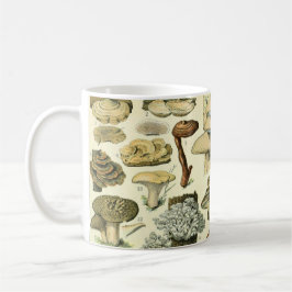 Caneca De Café Cogumelos Vintage e Fungi #6