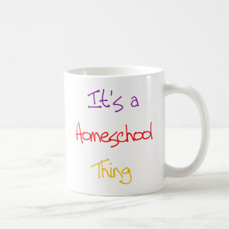 Caneca De Café Coisa de Homeschool