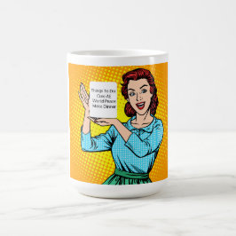 Caneca De Café Coisas a fazer: Cure AE mug