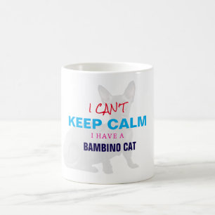 Caneca De Café Coisas Engraçadas Costumam Não Manter Gato Calmo D
