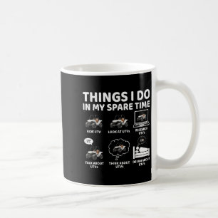 Caneca De Café Coisas Que Eu Faço Em Meu Tempo De Sobreposição Sx