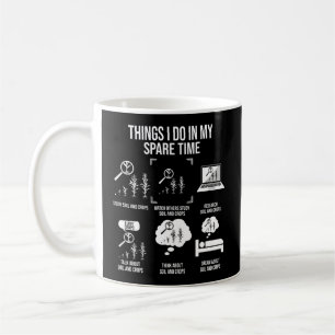 Caneca De Café Coisas Que Eu Faço No Meu Agrônomo De Tempo Livre
