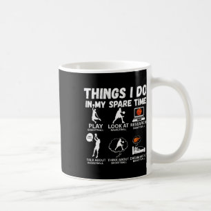 Caneca De Café Coisas que faço no meu tempo livre Amante de esboç