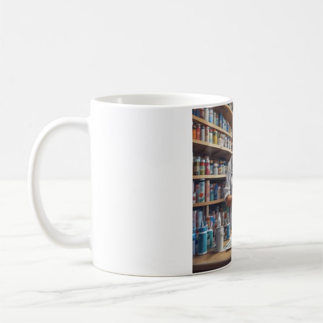 Caneca De Café Colaborações no setor de saúde: Sip with Pride (Esquerda)
