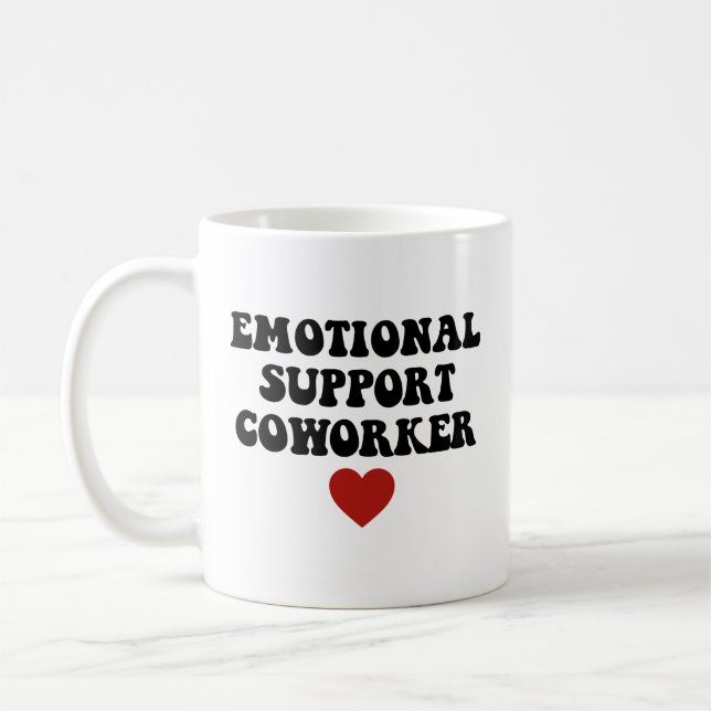 Caneca De Café Colaborador de Suporte Emocional (Esquerda)