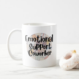Caneca De Café Colaborador de suporte emocional