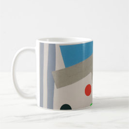Caneca De Café Colagem brilhante Abstrato