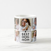 Colagem de 7 Fotos da Melhor Mãe de Cachorro Moder