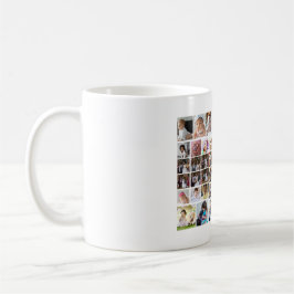 Caneca De Café Colagem de Fotografias do Design 50