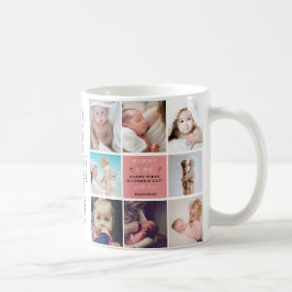 Caneca De Café Colagem de Fotografias 'Mamãe e Eu' - Dia das Mães