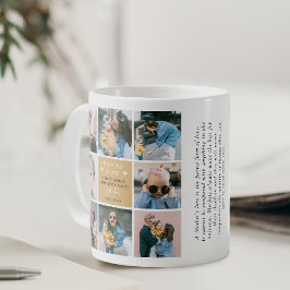 Caneca De Café Colagem de Fotografias 'Mamãe & Me' Cuta 1rua Dia