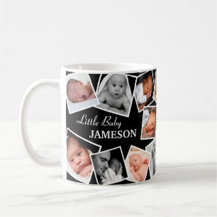 Caneca De Café Colagem de Fotos 17 da Família Personalizada