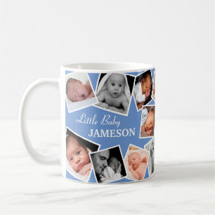 Caneca De Café Colagem de Fotos 17 da Família Personalizada