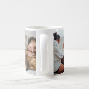 Caneca De Café Colagem de Fotos de Animais de Estimação para Aman