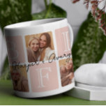Caneca De Café Colagem de Fotos Personalizada dos Melhores Amigos<br><div class="desc">Celebre seu vínculo inviolável com esta caneca de fotos "Melhores Amigos para Sempre"! Apresentando uma ousada inscrição "BFF" e espaço para 7 das suas fotos favoritas, este design permite-lhe criar a sua própria manutenção personalizada. Adicione seus nomes ou uma mensagem sincera para torná-lo exclusivamente seu. Esta caneca é um presente...</div>