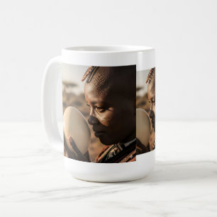 Caneca De Café Colagem de Fotos Personalizada Moderna