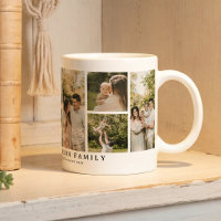 Colagem de Fotos Personalizadas da Família & Prese