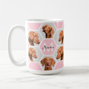 Caneca De Café Colagem de Fotos Personalizadas de Cachorro Gato R