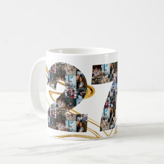 Caneca De Café Colagem de fotos: presentes de aniversário de 27 a