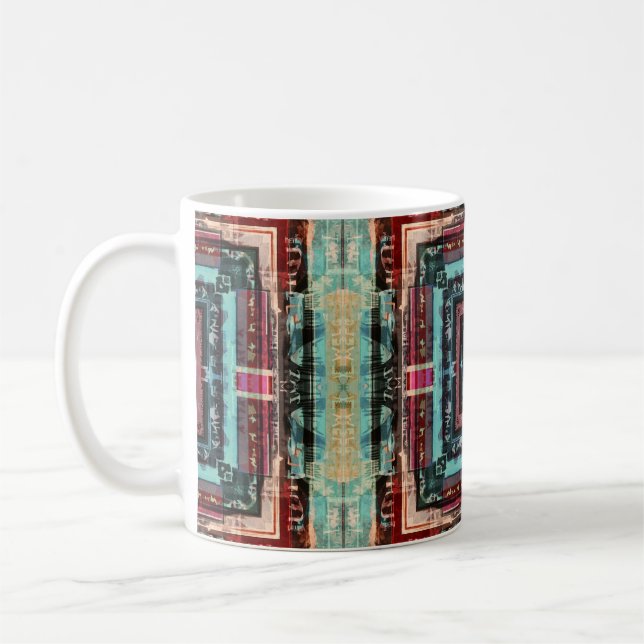 Caneca De Café Colagem de Livros (Esquerda)