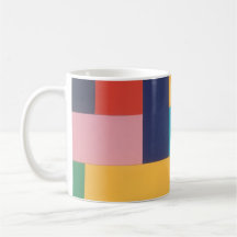 Colagem geométrica de abstrato de multicores