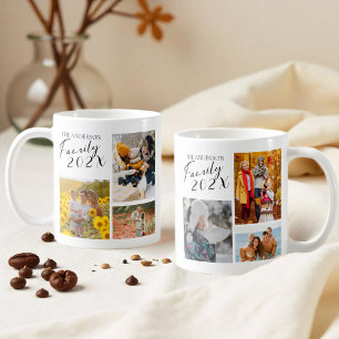 Caneca De Café Colagem Personalizada de Fotos da Família 2025