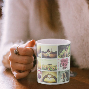 Caneca De Café Colagem personalizada de fotos personalizadas de t