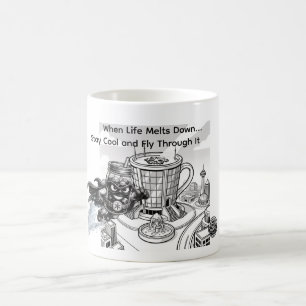 Caneca De Café Cold Brew Cruiser – Quando a Vida Derreter, Manten