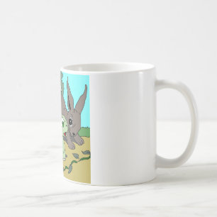 Caneca De Café Coleção 1 de A Lebre e a Tartaruga