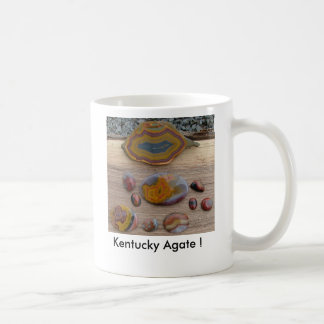 Caneca De Café coleção, ágata de Kentucky!