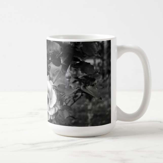 Caneca De Café Coleção Branca de Rosa (Direita)