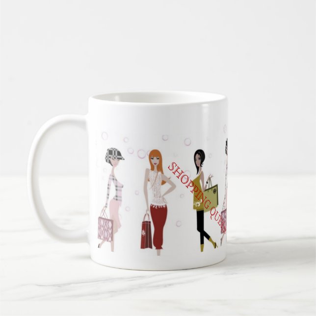 CANECA DE CAFÉ COLEÇÃO DA RAINHA DA COMPRA (Esquerda)