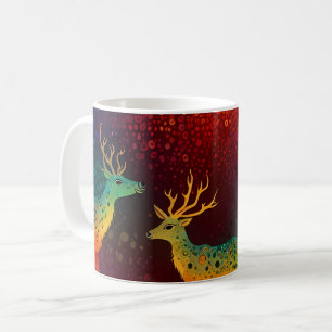 Caneca De Café Coleção de Alegria de Férias de Natal Feliz