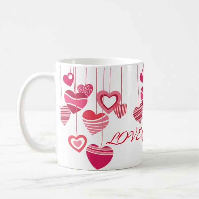Caneca De Café Coleção de Presentes Amorosos (Esquerda)