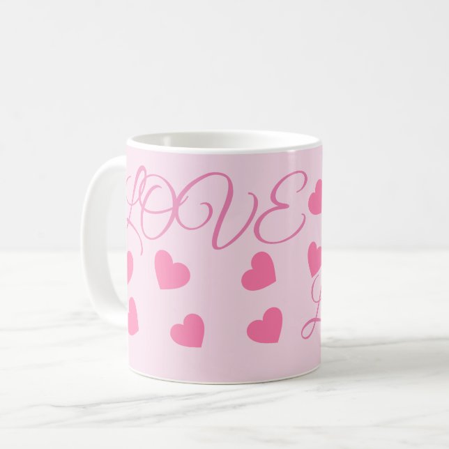 CANECA DE CAFÉ COLEÇÃO DE PRESENTES AMOROSOS (Frente Esquerda)